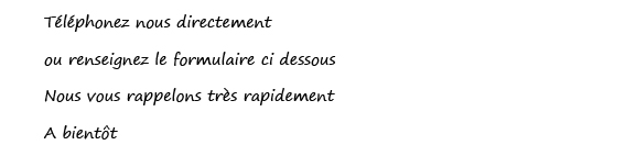 nous contacter